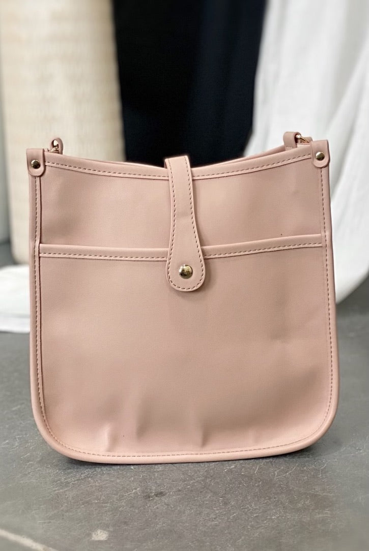 The London Leather Cross-body bag in Tan - Bornleather